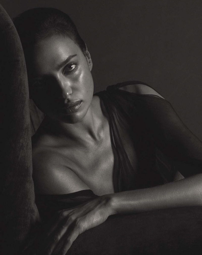 Irina Shayk models Intimissimi petticoat