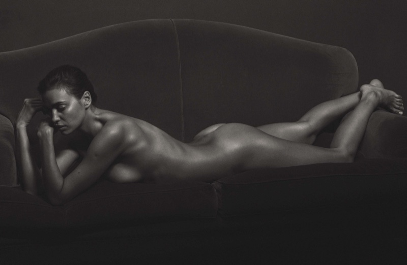 Irina Shayk poses nude for the men’s magazine