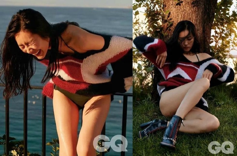 Liu Wen shows off her inner bombshell for GQ China