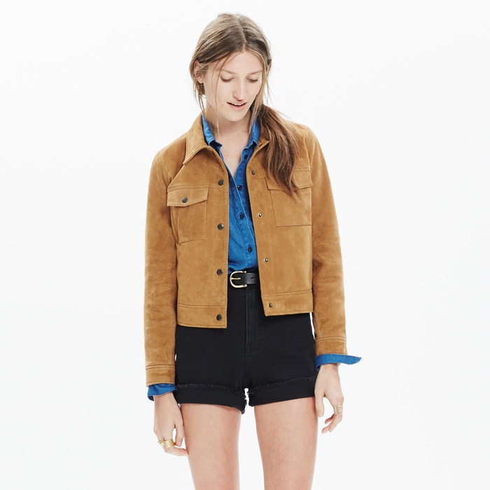 Madewell Suede Wayfind Jacket