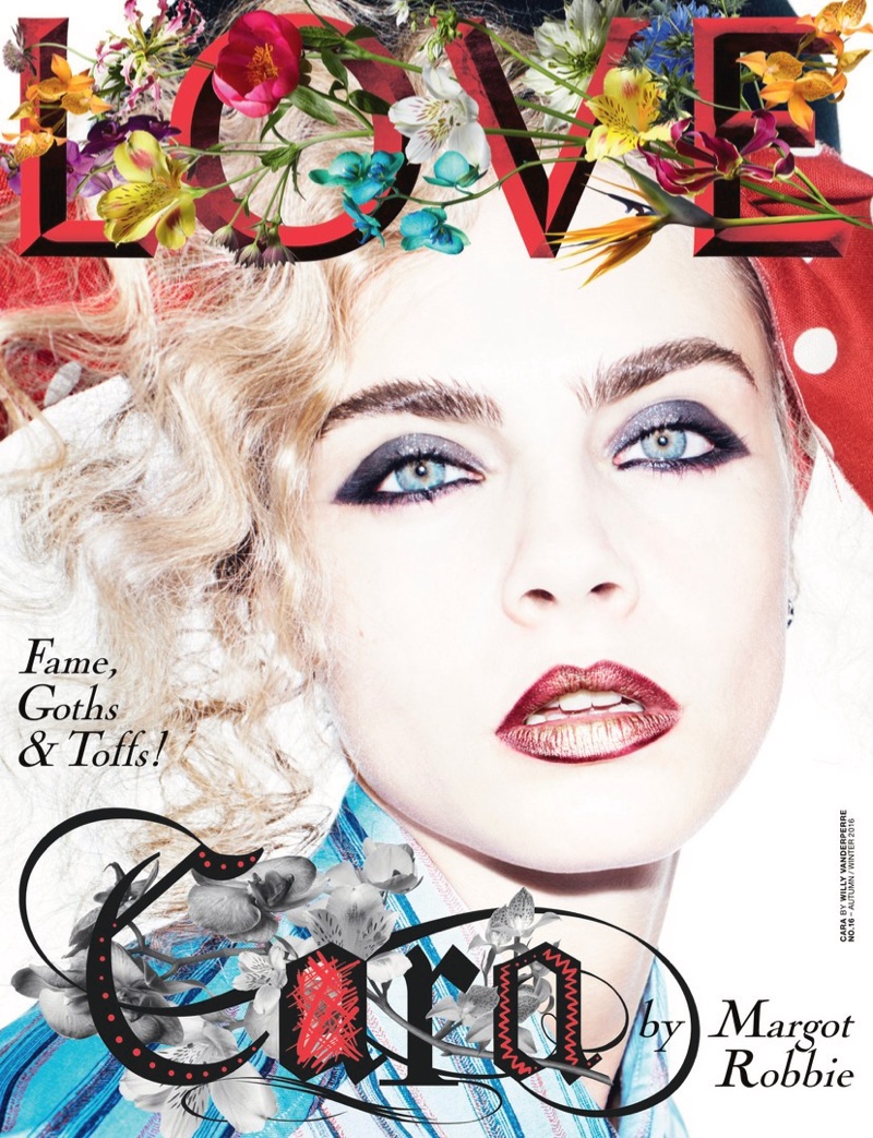 Cara Delevingne on LOVE Magazine Fall/Winter 2016 Cover