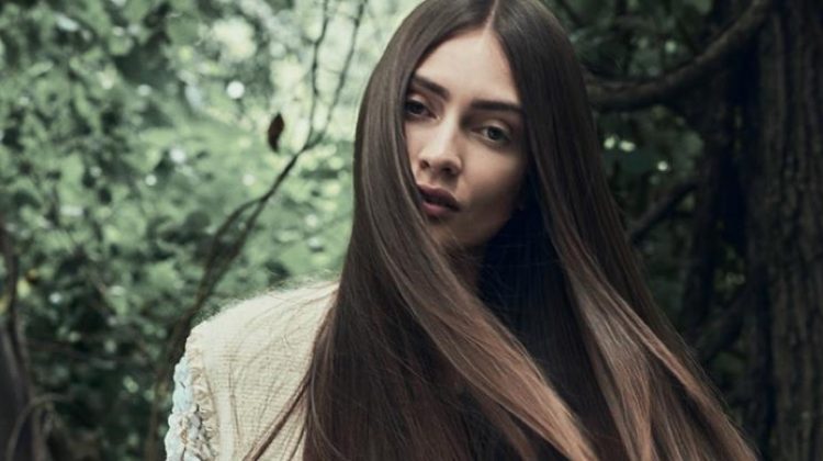 Marine Deleeuw Wears Enchanting Looks for Harper’s Bazaar Mexico