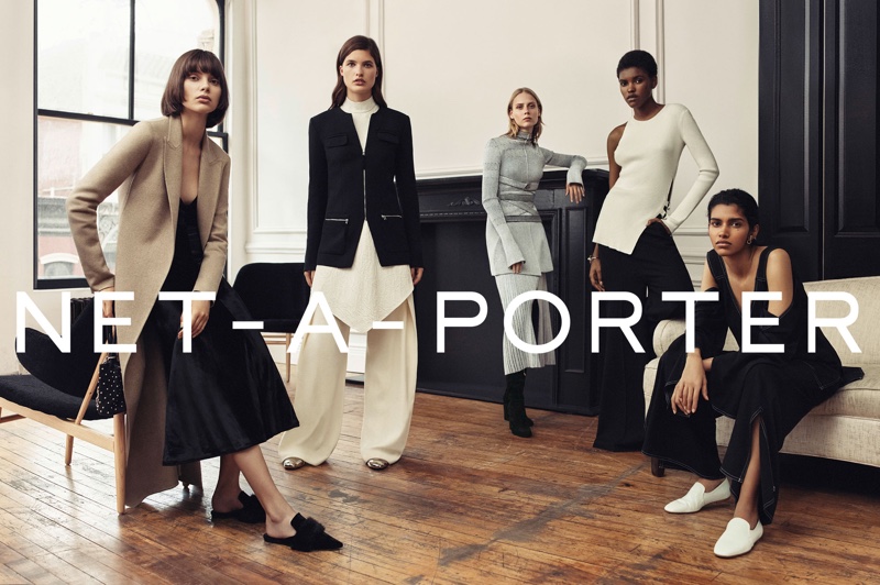 An image from Net-a-Porter's fall-winter 2016 campaign