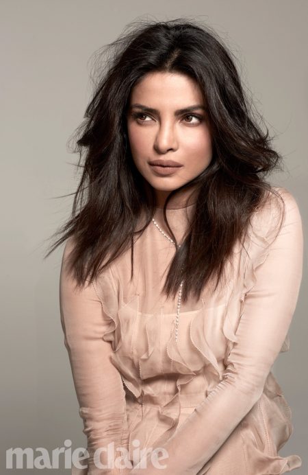 Priyanka Chopra Stars in Marie Claire, Talks 'Baywatch' Role Priyanka Chopra Stars in Marie Claire, Talks 'Baywatch' Role