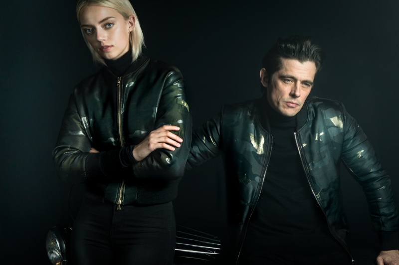 Pyper America Smith and Werner Schreyer front Tatras' fall-winter 2016 campaign