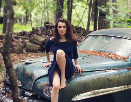 Rachel Weisz is a Natural Beauty in The Edit Cover Shoot