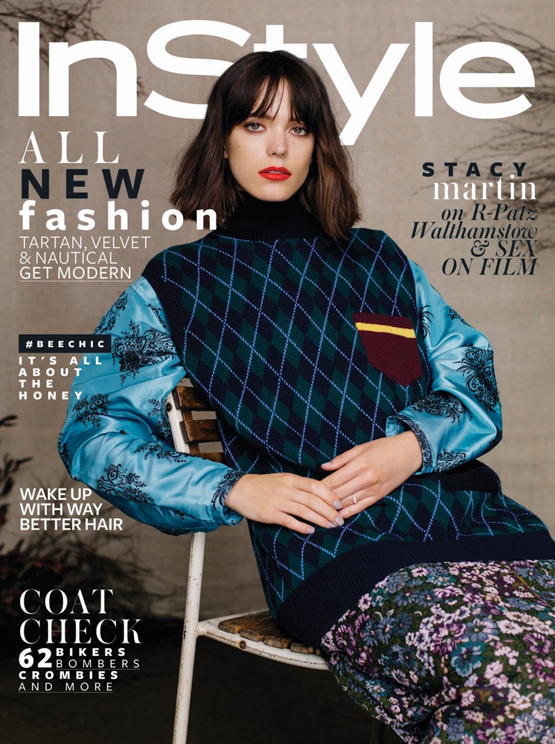 Stacy Martin on InStyle UK September 2016 Cover
