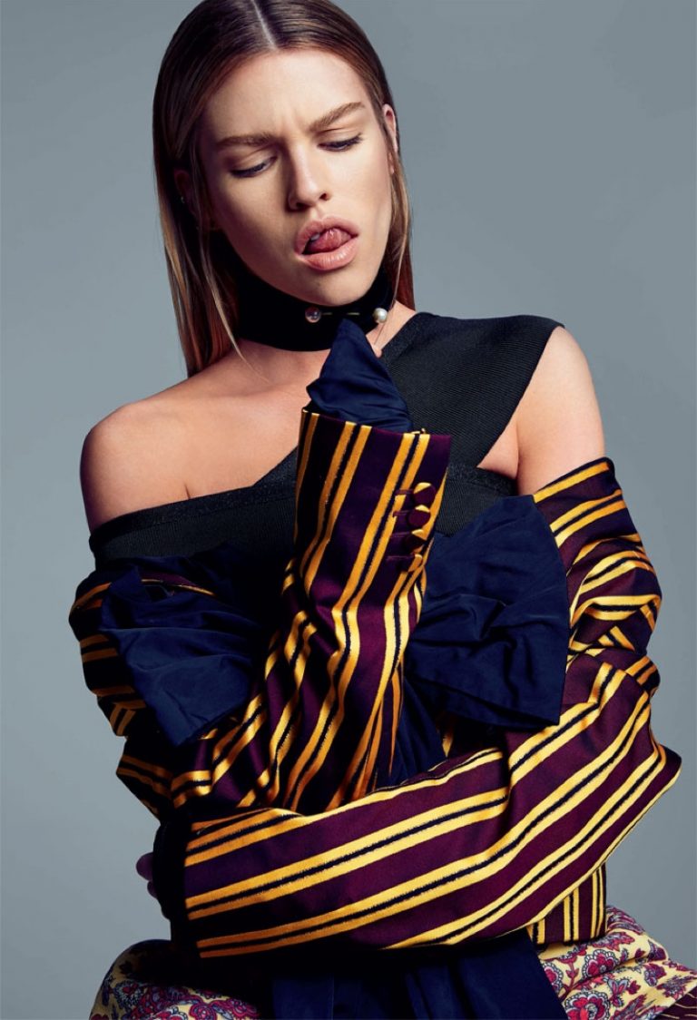 Stella Maxwell Heats Up the Pages of ELLE Brazil – Fashion Gone Rogue