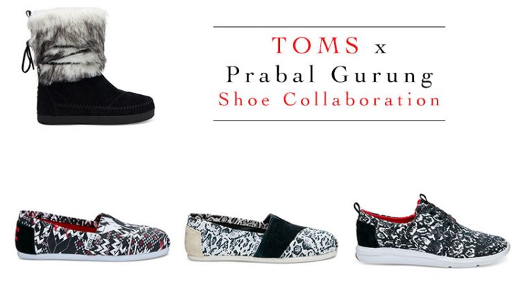 Just Landed: Prabal Gurung’s TOMS Shoe Collaboration