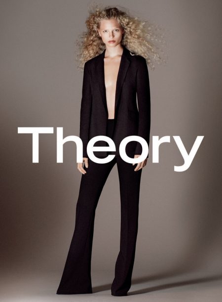 Fredderike Sofie Models Minimal Style in Theory's Fall Campaign Fredderike Sofie Models Minimal Style in Theory's Fall Campaign