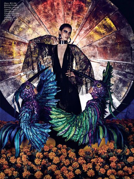 Mackenzie Hamilton Models Circus Style for FASHION Mackenzie Hamilton Models Circus Style for FASHION