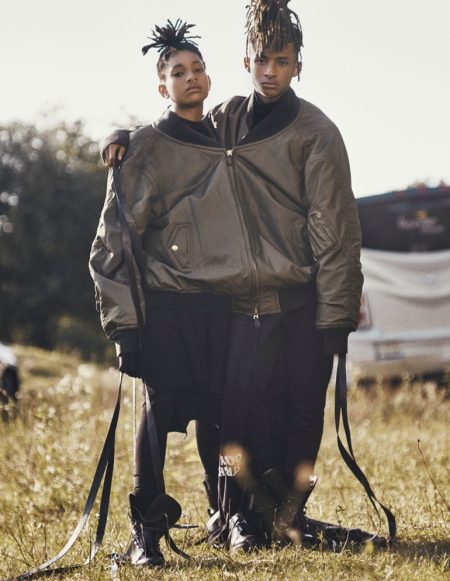 Willow & Jaden Smith Wear Cutting Edge Style for Interview Magazine