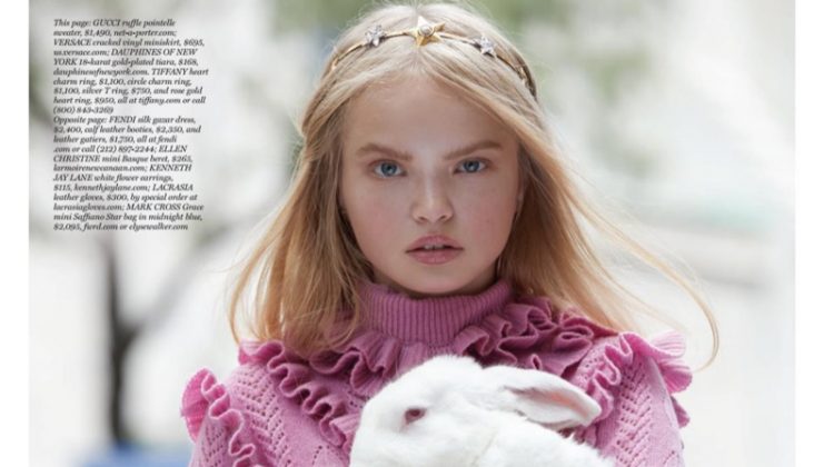 Nastya Siten is ‘Alice in Fashionland’ for The Daily Summer