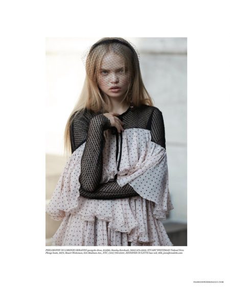 Nastya Siten is 'Alice in Fashionland' for The Daily Summer