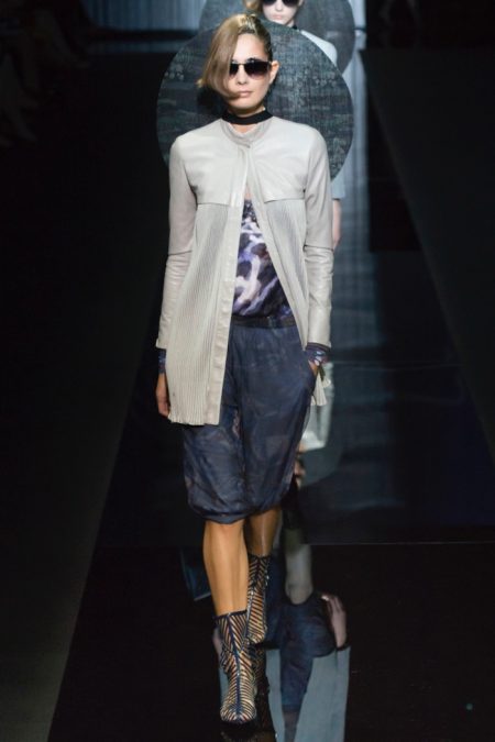 Armani Turns Up the Charm for Spring 2017