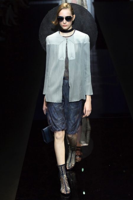 Armani Turns Up the Charm for Spring 2017