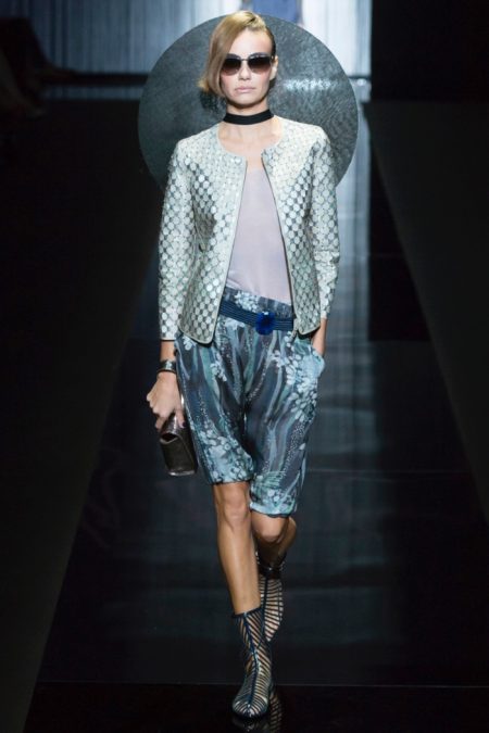 Armani Turns Up the Charm for Spring 2017