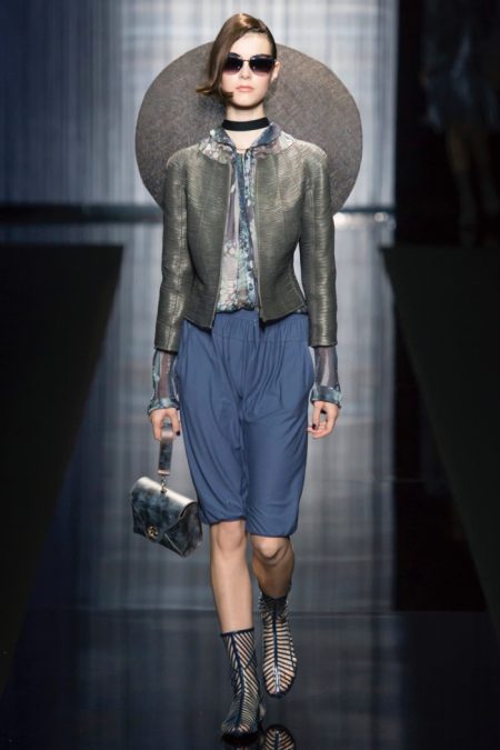 Armani Turns Up the Charm for Spring 2017