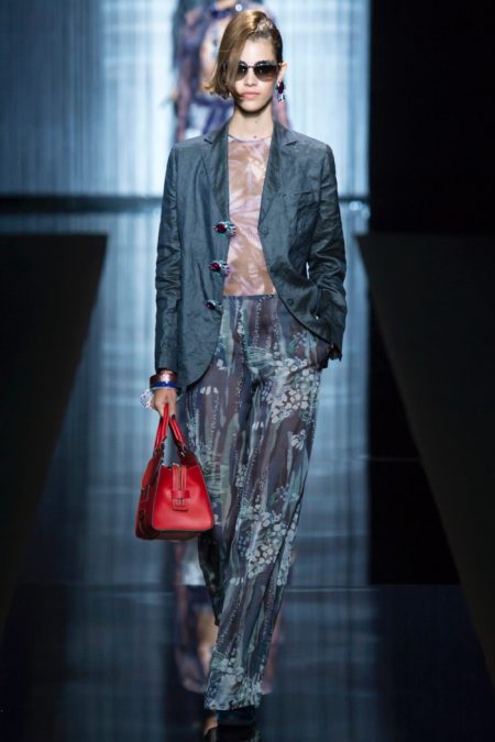 Armani Turns Up the Charm for Spring 2017