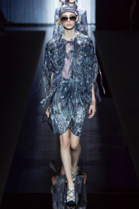 Armani Turns Up the Charm for Spring 2017
