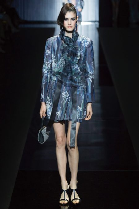 Armani Turns Up the Charm for Spring 2017