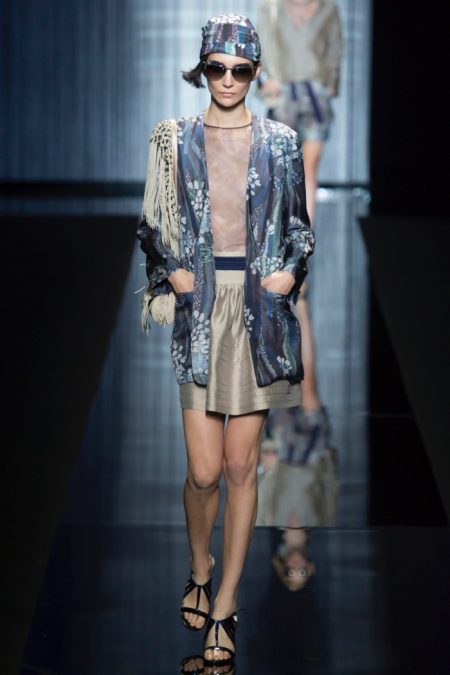 Armani Turns Up the Charm for Spring 2017
