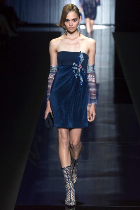 Armani Turns Up the Charm for Spring 2017