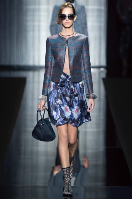 Armani Turns Up the Charm for Spring 2017