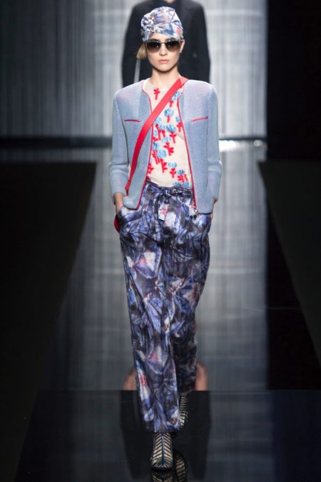 Armani Turns Up the Charm for Spring 2017