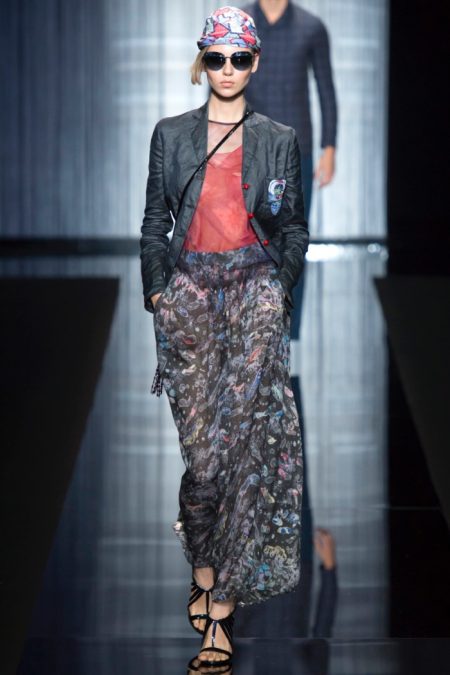 Armani Turns Up the Charm for Spring 2017