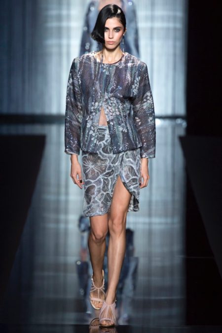 Armani Turns Up the Charm for Spring 2017