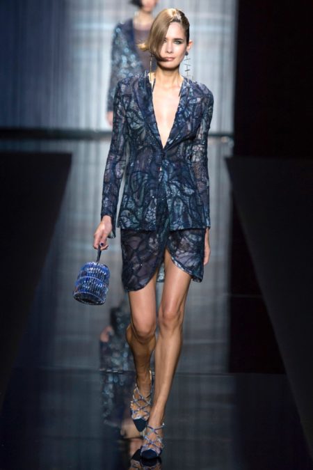 Armani Turns Up the Charm for Spring 2017