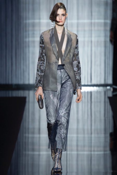 Armani Turns Up the Charm for Spring 2017