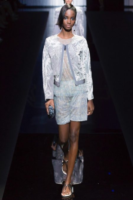 Armani Turns Up the Charm for Spring 2017