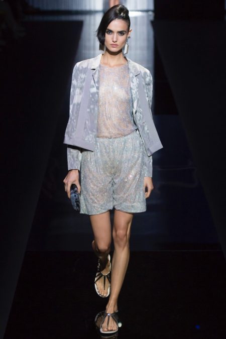 Armani Turns Up the Charm for Spring 2017