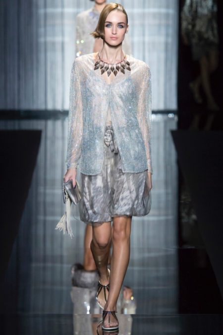 Armani Turns Up the Charm for Spring 2017