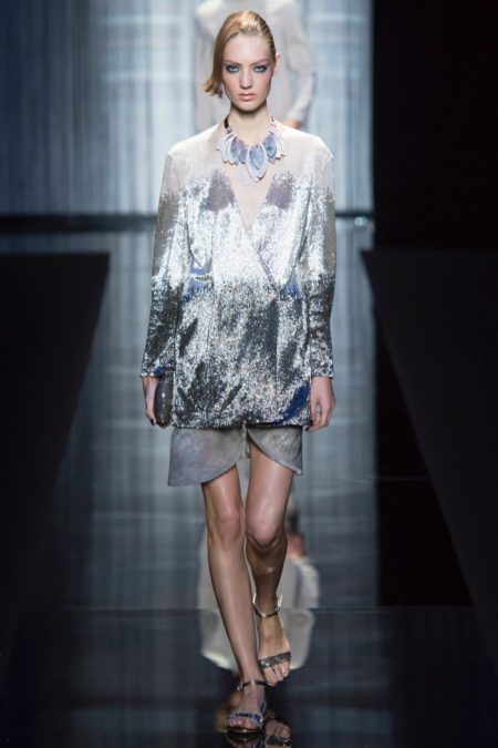 Armani Turns Up the Charm for Spring 2017