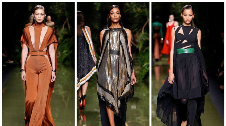 Balmain Shows Off Its Softer Side for Spring 2017