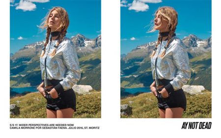 Camila Morrone Takes in the Outdoors for A.Y. NOT DEAD Camila Morrone Takes in the Outdoors for A.Y. NOT DEAD