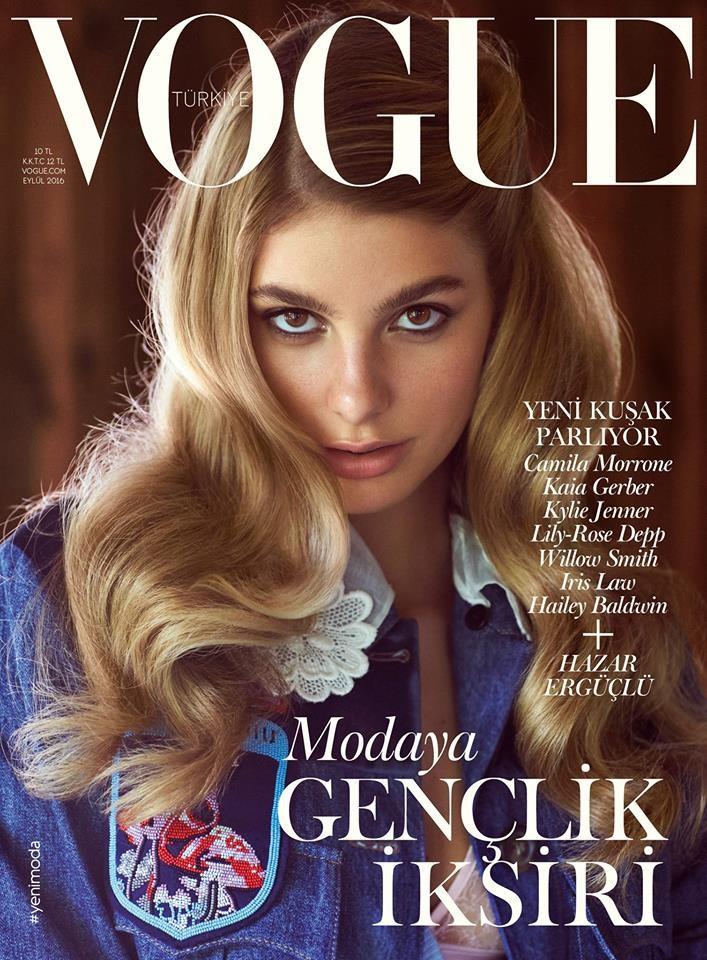 Camila Morrone on Vogue Turkey September 2016 Cover
