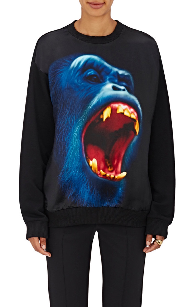 Christopher Kane Monkey Print Sweatshirt