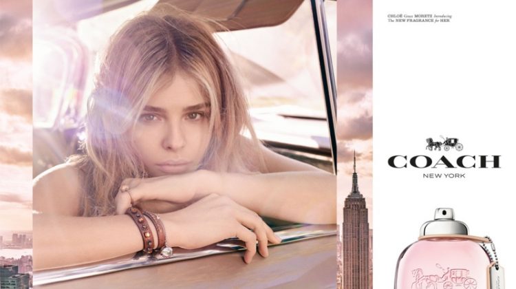 Chloe Grace Moretz Fronts Coach’s New Fragrance Campaign