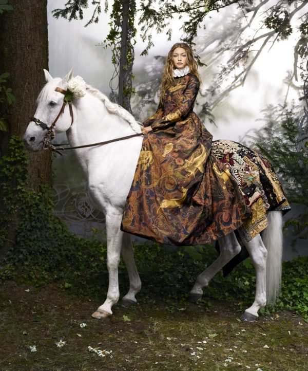 Gigi Hadid Enchants in Haute Couture Looks for BAZAAR Editorial ...