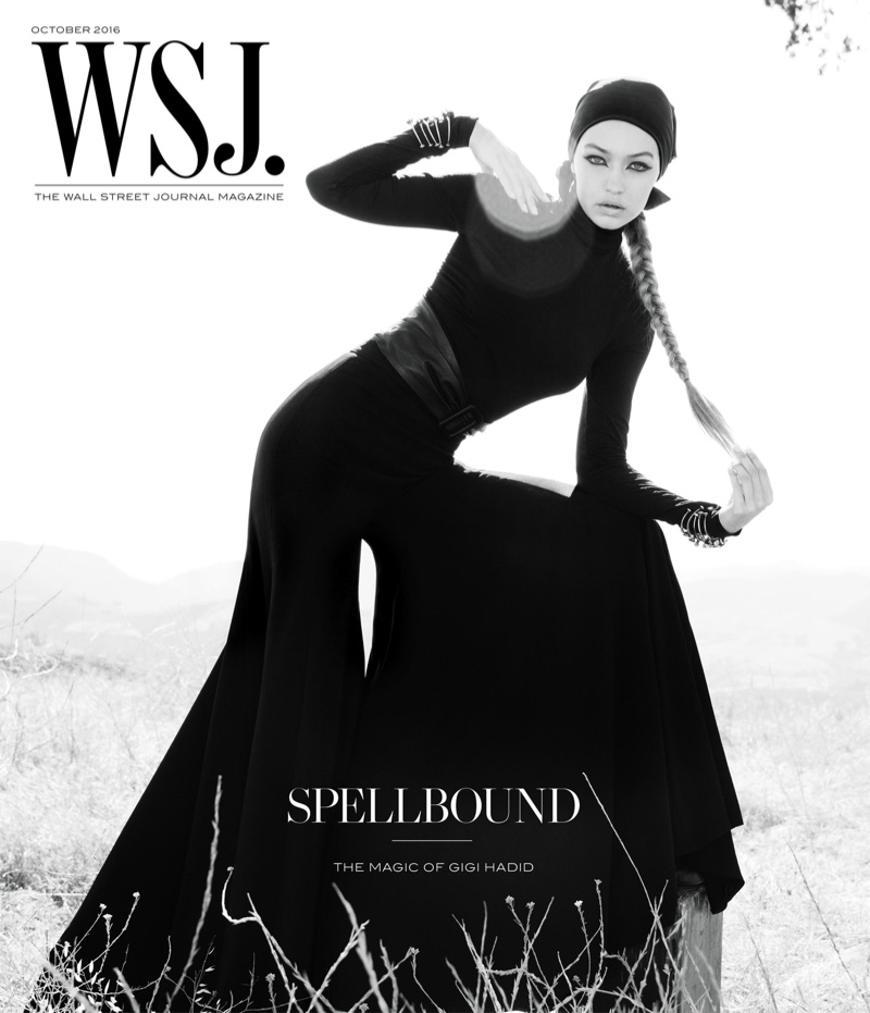 Gigi Haid on WSJ. Magazine October 2016 Cover