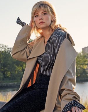 Haley Bennett Serves Retro Vibes in The Edit Cover Shoot – Fashion Gone ...