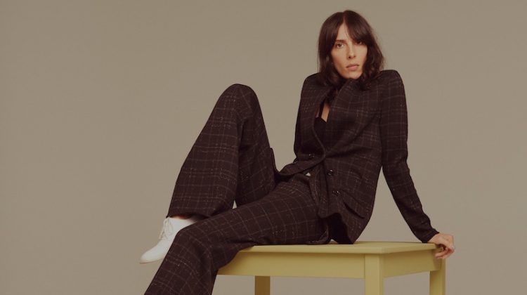 Jamie Bochert Wears Relaxed Suiting in Evening Standard Magazine