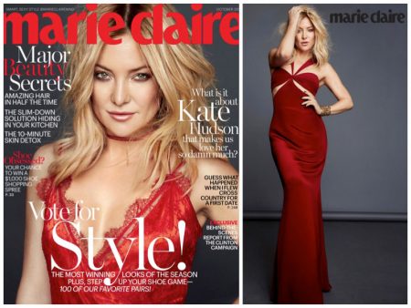 Kate Hudson Looks Red-Hot in Marie Claire Cover Shoot Kate Hudson Looks Red-Hot in Marie Claire Cover Shoot