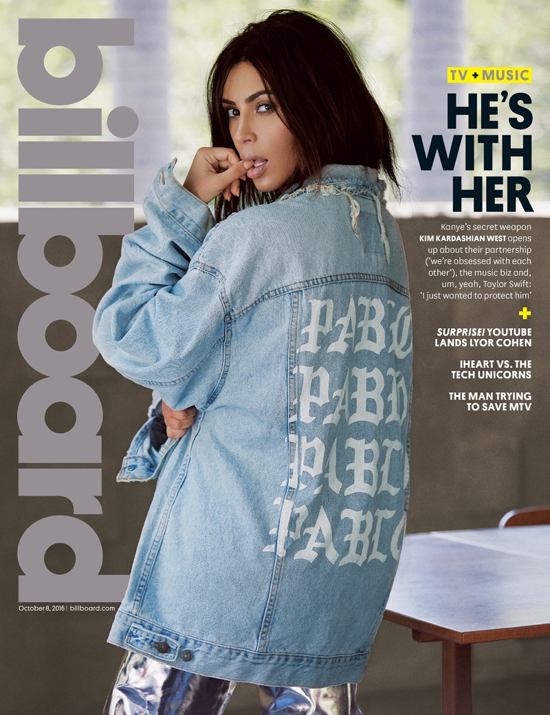 Kim Kardashian on Billboard Magazine October 8, 2016 Cover