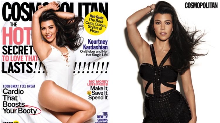 Kourtney Kardashian Covers Cosmopolitan, Talks Relationship with Scott Disick