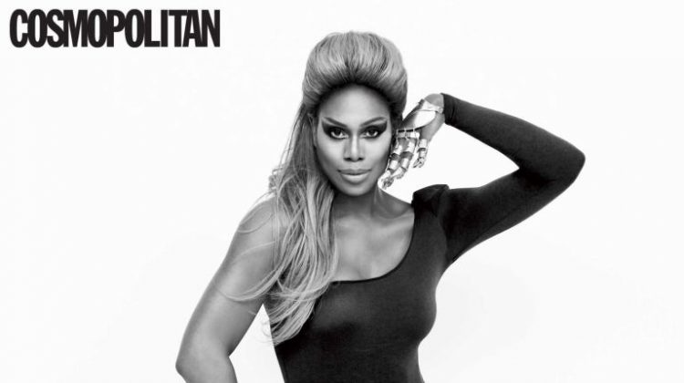 Laverne Cox Channels Beyoncé, Tina Turner for Cosmopolitan Shoot
